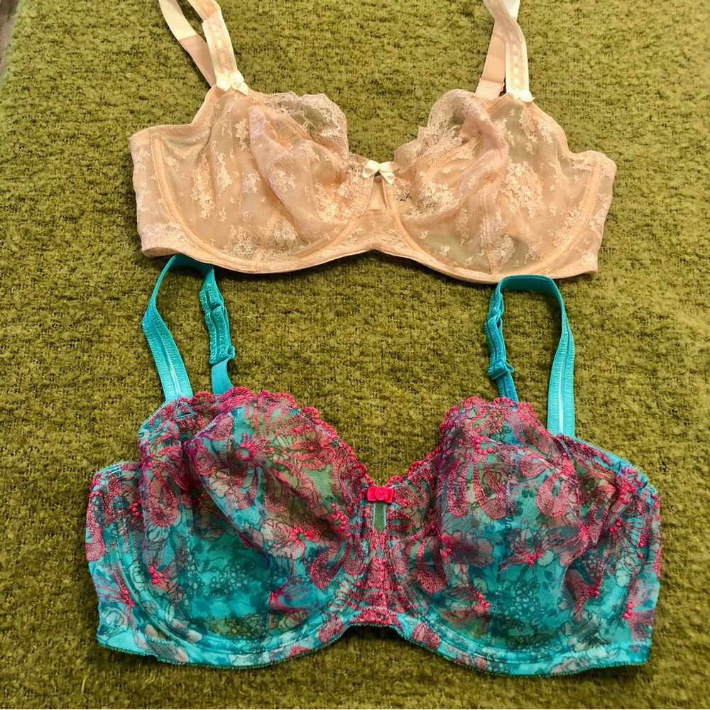 PARAMOUR BRAS unlined underwire. Gorgeous bras. New condition 40DD